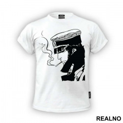 Thinking And Smoking - Corto Maltese - Majica Thinking And Smoking - Corto Maltese - Majica