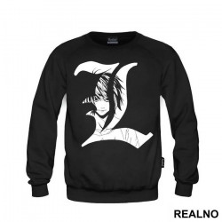 L Inside His Logo - Death Note - Duks