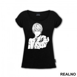 Light With His Hand Out - Death Note - Majica