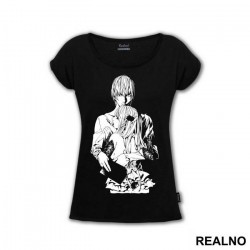 Light Holding Misa - Death Note - Majica