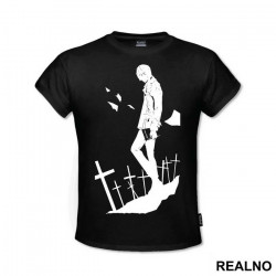 Kira on a Graveyard - Death Note - Majica