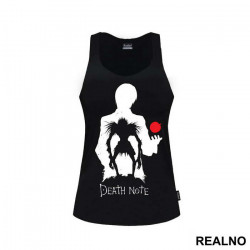 Light and Ryuk  Silhouette With and Apple - Death Note - Majica