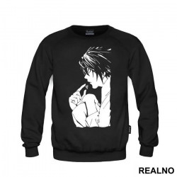 L Eating Sweets - Death Note - Duks