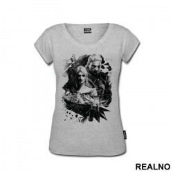 Geralt and Ciri Out of the Dark - The Witcher - Majica