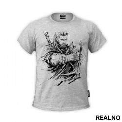 Geralt Drawing a Sword - The Witcher - Majica