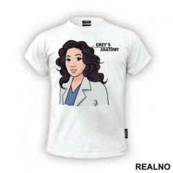 Cristina Yang Portrait - Grey's Anatomy - Majica