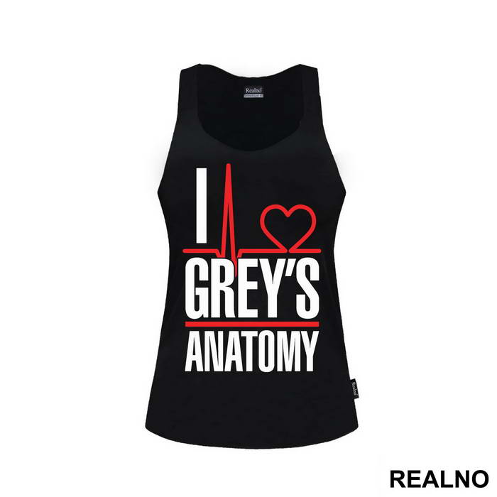 I Love - Grey's Anatomy - Majica