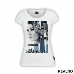 OUTLET - Bela ženska majica veličine L - Grey's Anatomy OUTLET - Bela ženska majica veličine L - Grey's Anatomy