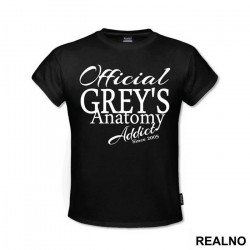 Official Addict - Grey's Anatomy - Majica