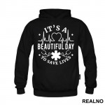 It's a Beautiful Day To Save Lives Logo - Grey's Anatomy - Duks