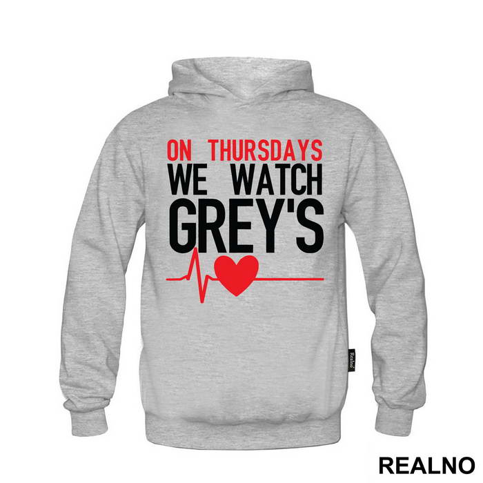 On Thursdays We Watch Grey's - Grey's Anatomy - Duks