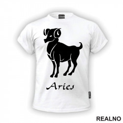 Ovan - Aries - Silhouette - Horoskop - Majica