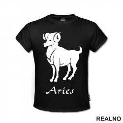 Ovan - Aries - Silhouette - Horoskop - Majica
