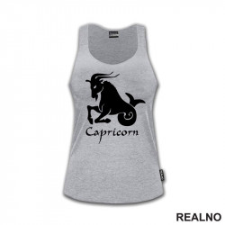 Jarac - Capricorn - Silhouette - Horoskop - Majica