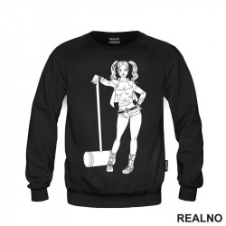 With A Hammer - Standing - Harley Quinn - Duks