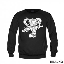 Daddy's Lil Monster - Silhouette - Harley Quinn - Duks