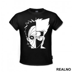 Obito and Kakashi Split - Naruto - Majica