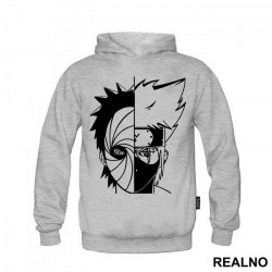 Obito and Kakashi Split - Naruto - Duks