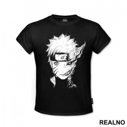 Half Naruto Half Kurama - Naruto - Majica