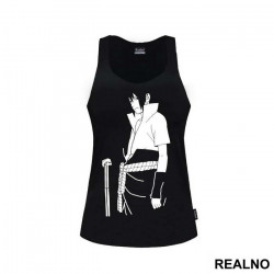 Sasuke Standing With a Sword - Naruto - Majica