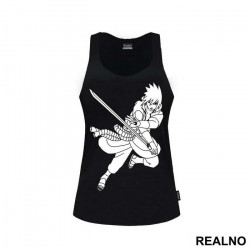 Sasuke Fighting With a Sword - Naruto - Majica