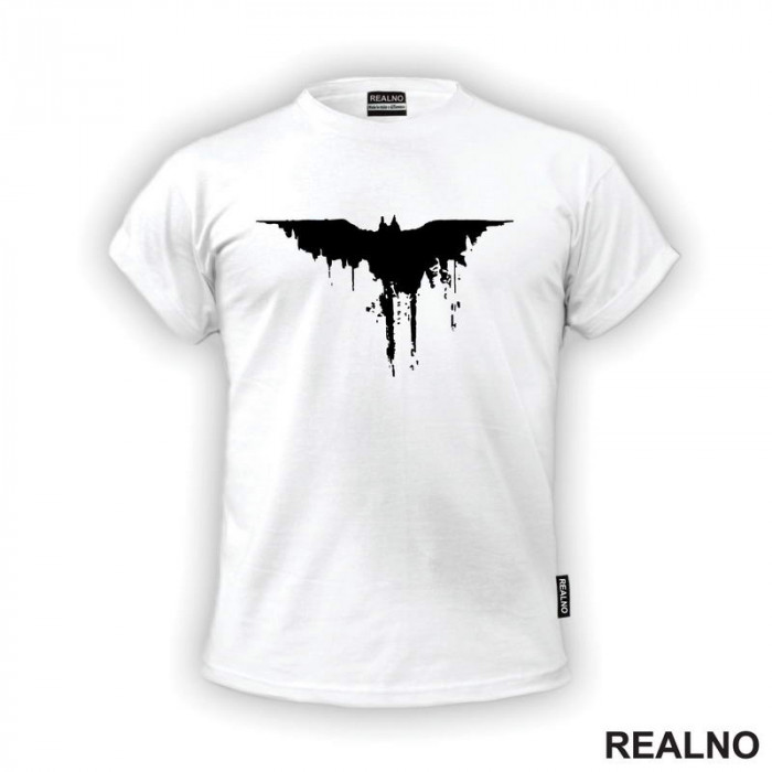 Dripping Logo - Batman - Majica