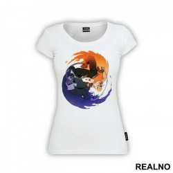 With Sasuke In A Circle - Naruto - Majica