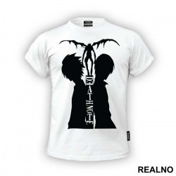 L, Kira and Ryuk Siluets - Death Note - Majica