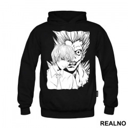 Light and Ryuk Portrait - Death Note - Duks