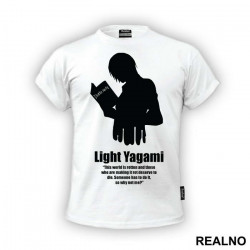 Light Yagami Quote - Death Note - Majica