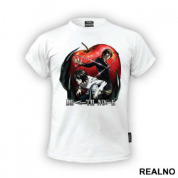 L and Kira in Ryuks Hand - Death Note - Majica