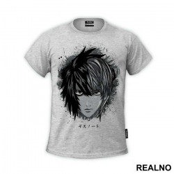 Half L Half Kira - Death Note - Majica