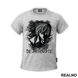 Kira Pencil Drawing - Death Note - Majica