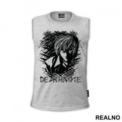 Kira Pencil Drawing - Death Note - Majica