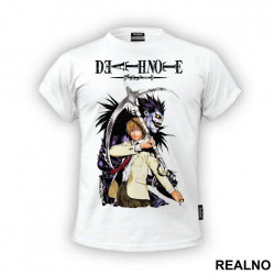 Kira and Ryuk Art - Death Note - Majica