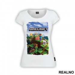 Blue - Minecraft - Majica