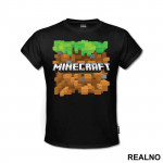 Blocks Logo - Minecraft - Majica