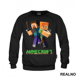 Steve And Alex - Minecraft - Duks