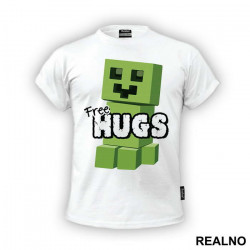 Creeper Free Hugs - Minecraft - Majica