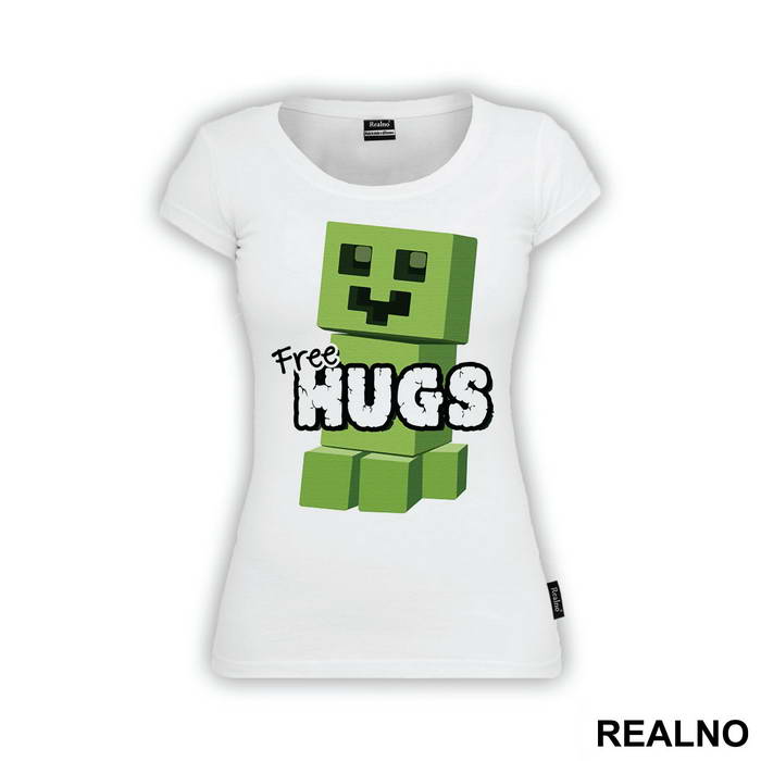 Creeper Free Hugs - Minecraft - Majica