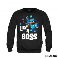 Steve Like A Boss - Minecraft - Duks