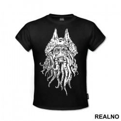 Davy Jones Portrait - Pirates of the Caribbean - Majica