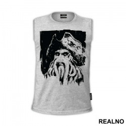 Davy Jones Illustration - Pirates of the Caribbean - Majica