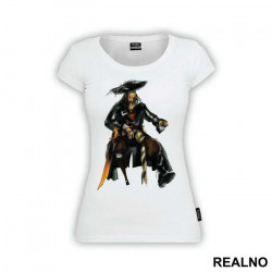 Captain Barbossa Sitting - Pirates of the Caribbean - Majica