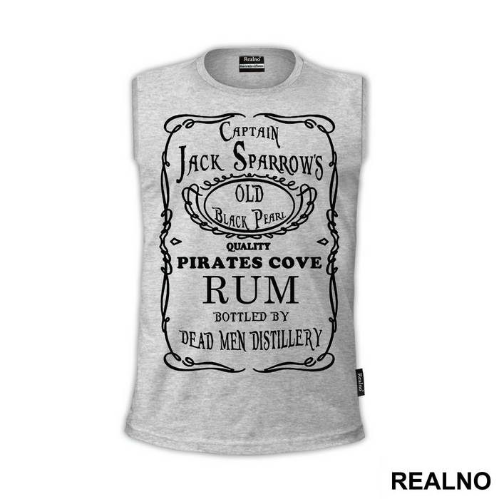 Jack Sparrows Rum - Pirates of the Caribbean - Majica