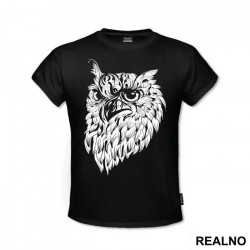 Owl Portrait - Životinje - Majica