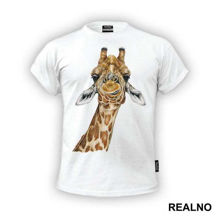 Giraffe Head - Životinje - Majica