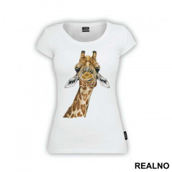 Giraffe Head - Životinje - Majica