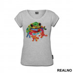 Frog Watercolor Splash - Životinje - Majica