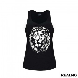 Lion Head Portrait - Životinje - Majica